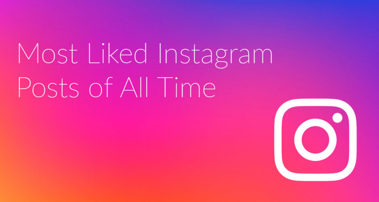 Most Liked Instagram Posts Of All Time - Social Media Data