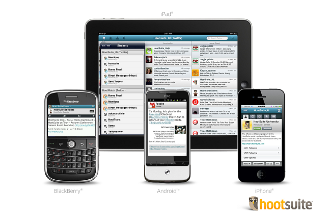 HootSuite Social Media Management Dashboard