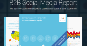 Brandwatch b2b social media report
