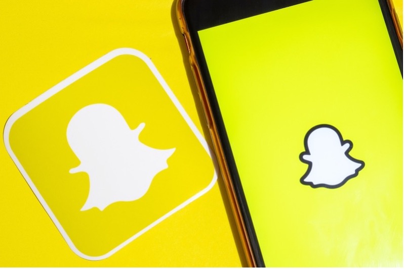 Snapchat social media reach app logo
