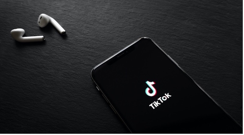 TikTok social media reach on iPhone